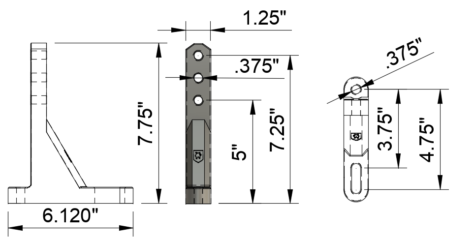 John Deere Corner Post Bracket