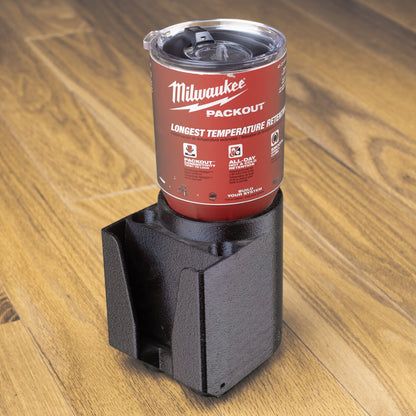 Flatster Cup Holder for service trucks, 3D-printed by Farm Sip Supreme, detail