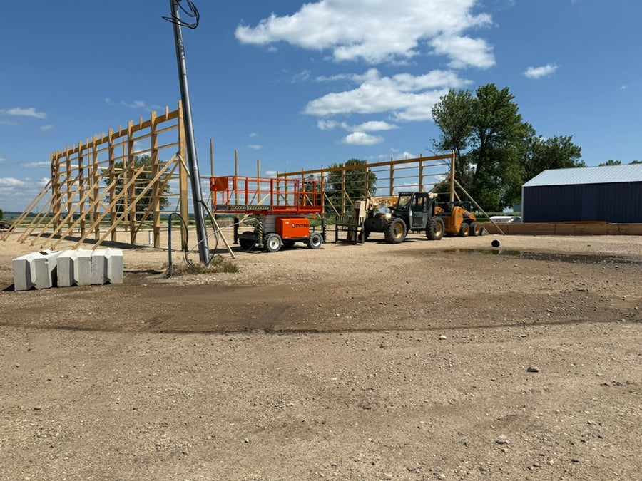 Posts go in