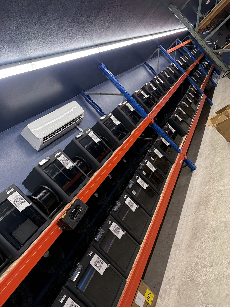 140 printers running